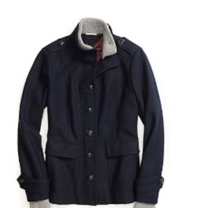Tommy Hilfiger Military Coat. Navy Blue. Size S.